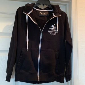 Malfini voodoo juice graphic skull black size medium hooded sweatshirt